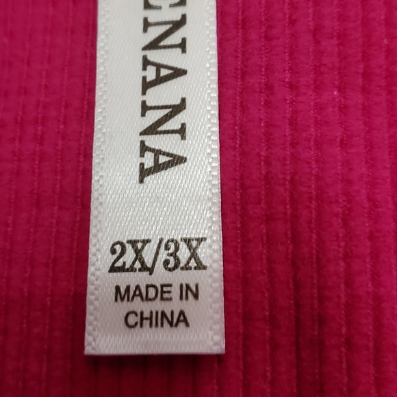 Zenana size 2X 3X Bralette / Brami.  NWT. Fuschia - Picture 2 of 3